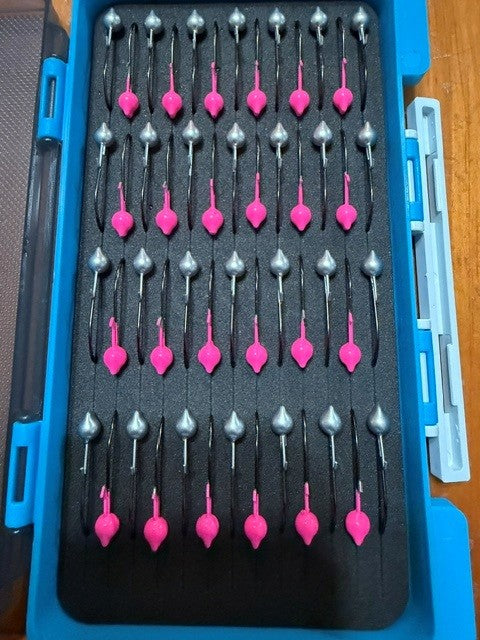 Jig head with wire keeper Box